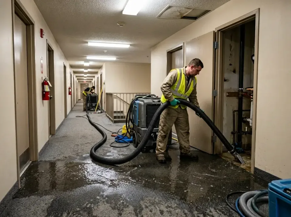 multi-unit-apartment-hallway-f-005 — frequently asked questions, Emergency Burst Pipe Water Extraction & Removal in Maynardv…